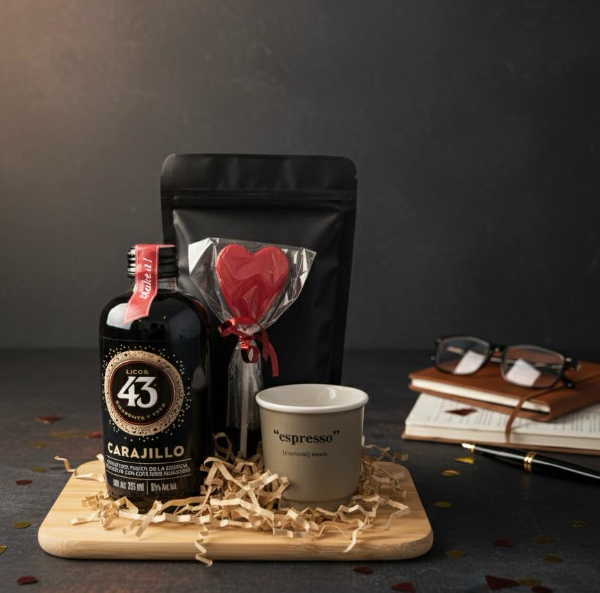 Set de regalo para el para el dia del Amor