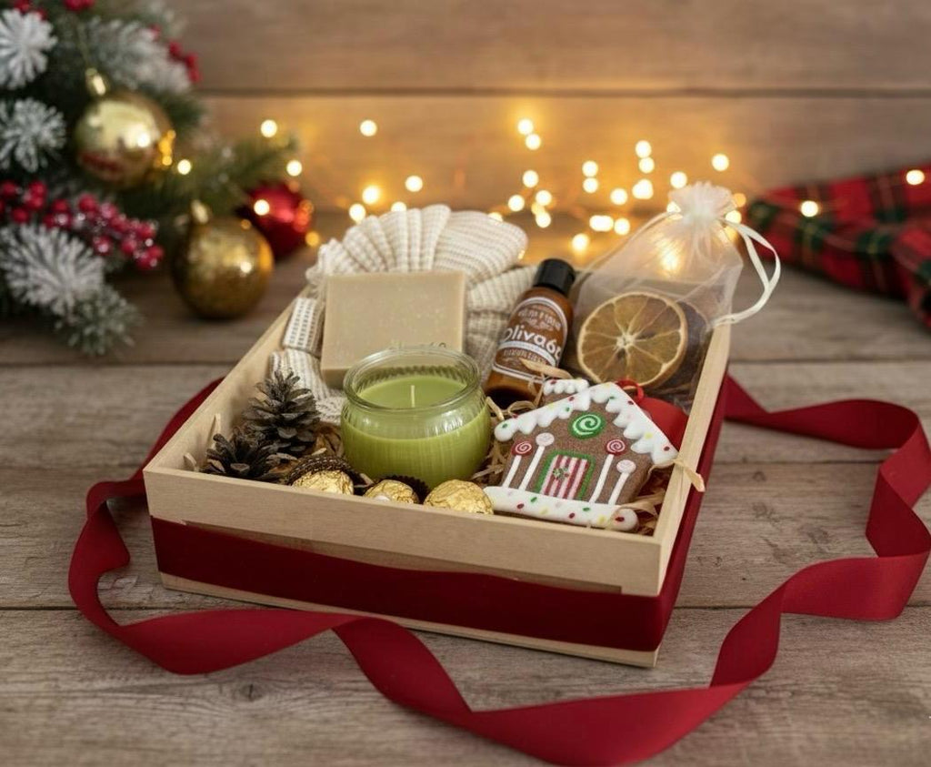 Caja Navideña Oliva